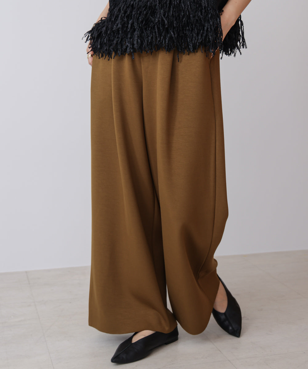パウンドストレッチセミワイドパンツ［OLIVE/REDは11/26発送予定］