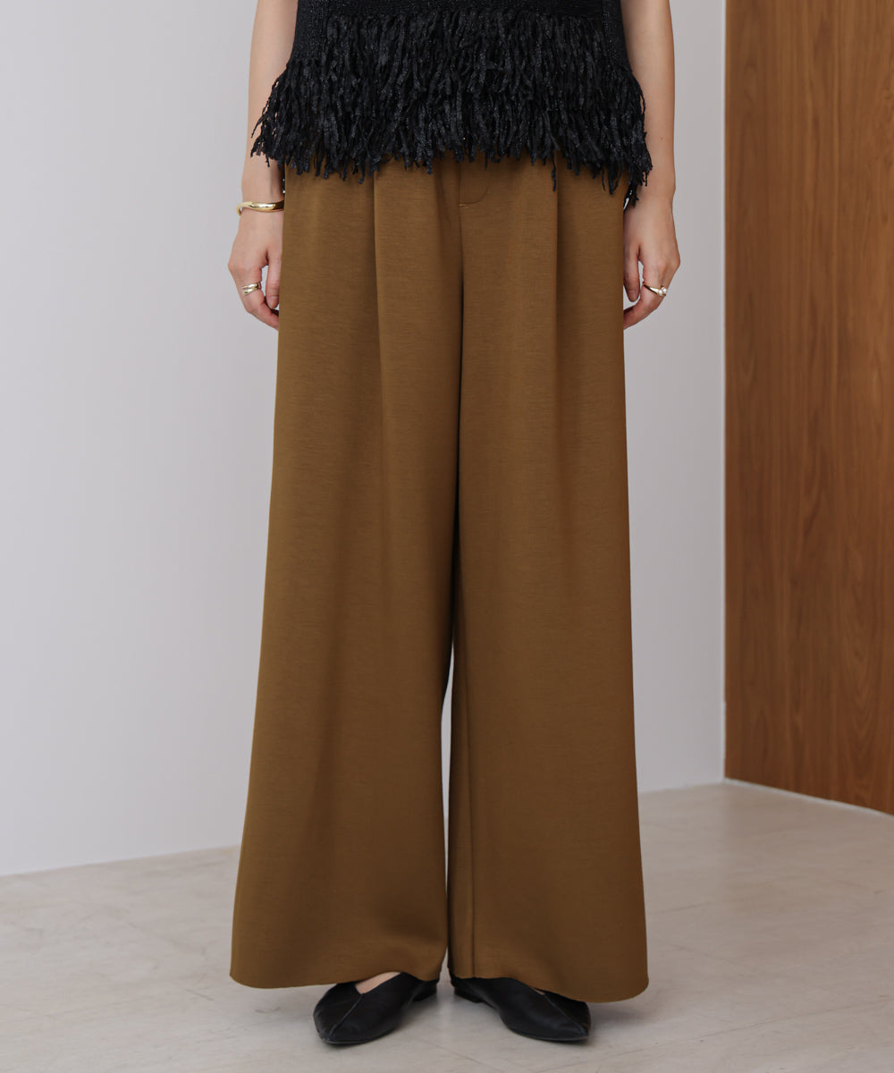 パウンドストレッチセミワイドパンツ［OLIVE/REDは11/26発送予定］