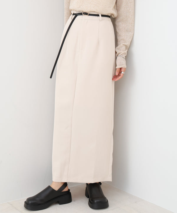 ツイルタイトロングスカート
