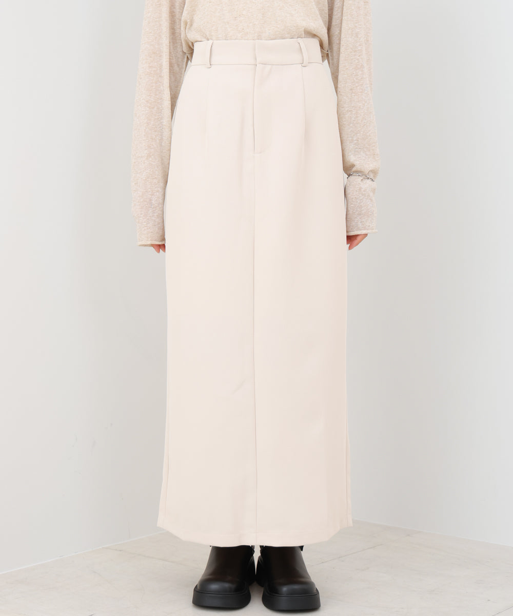 ツイルタイトロングスカート