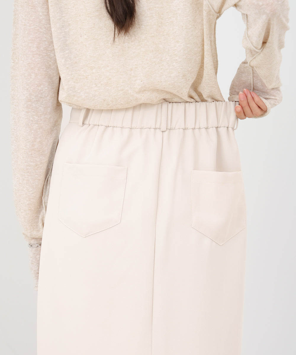 ツイルタイトロングスカート