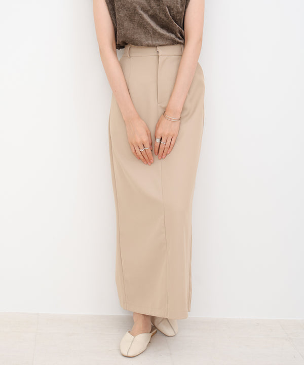 ツイルタイトロングスカート