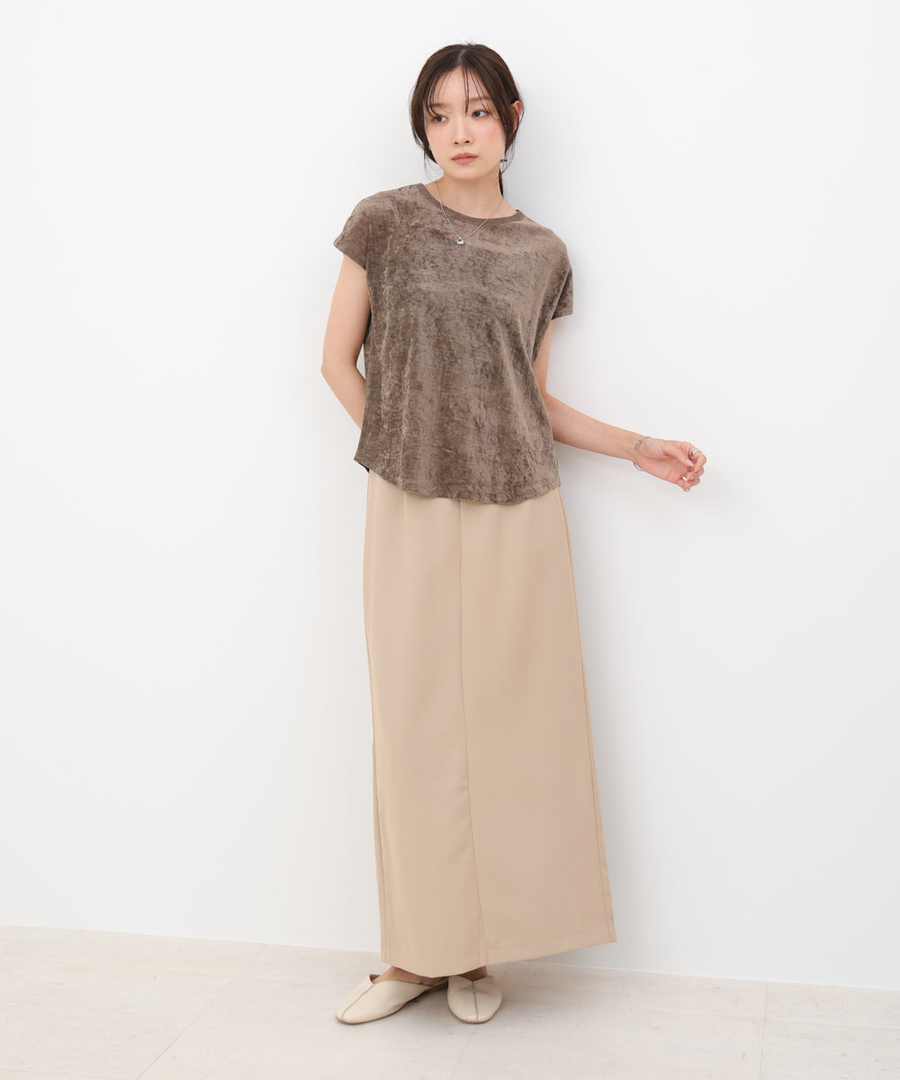 ツイルタイトロングスカート