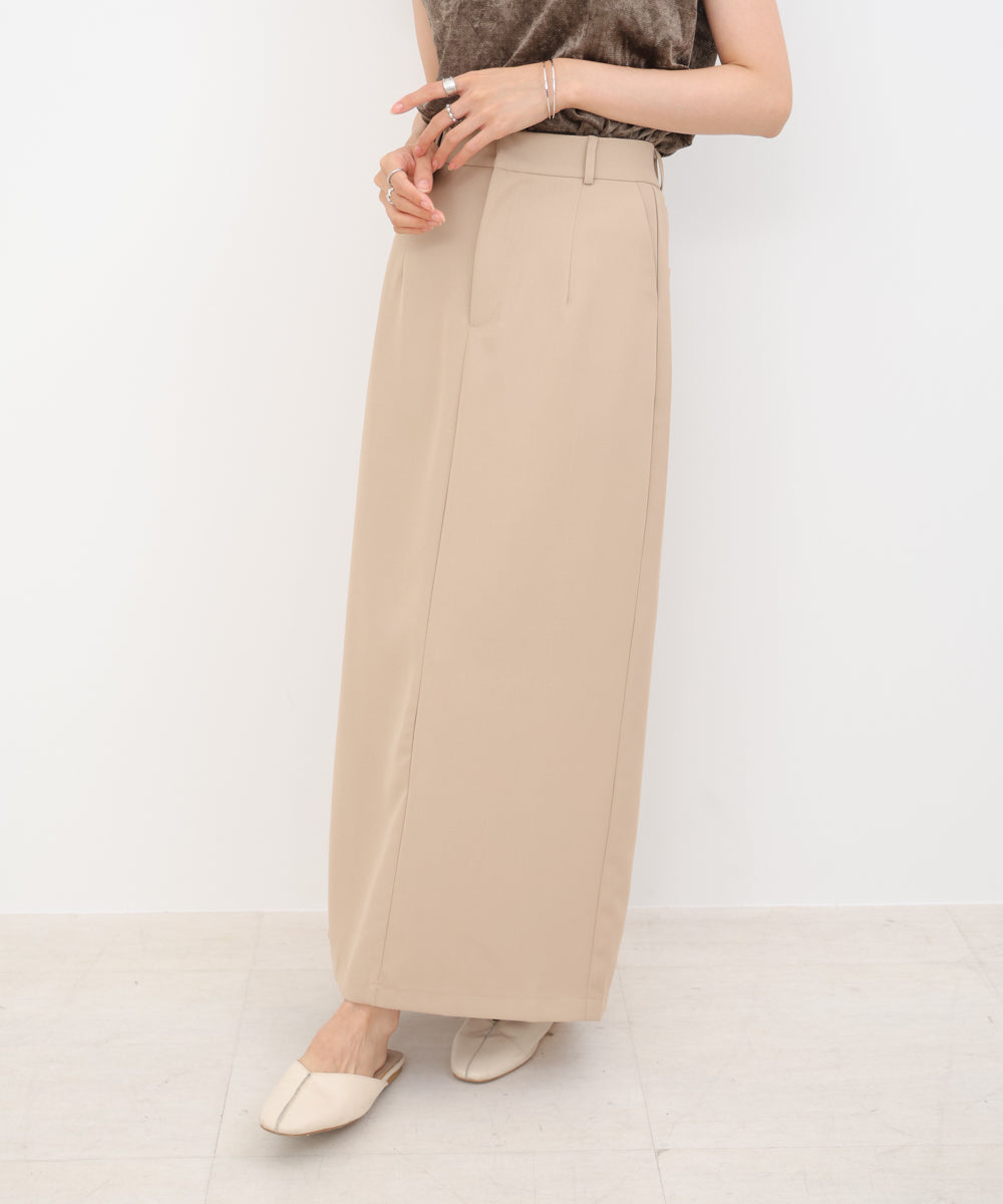 ツイルタイトロングスカート