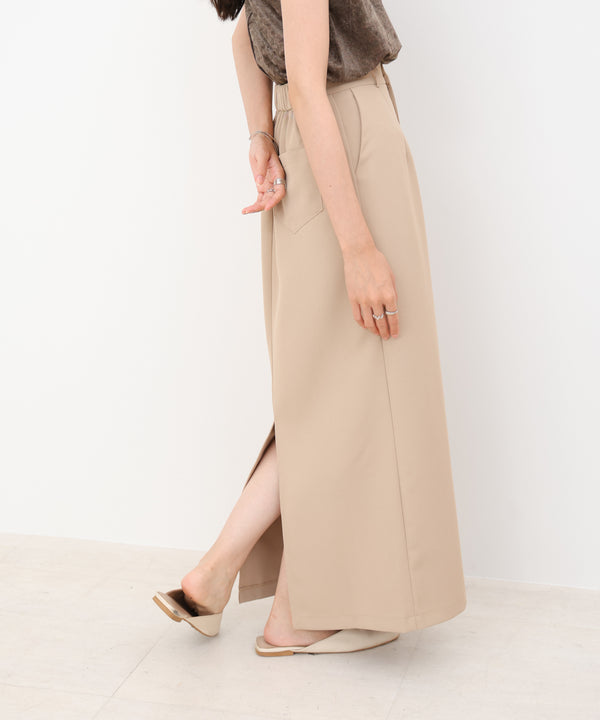 ツイルタイトロングスカート