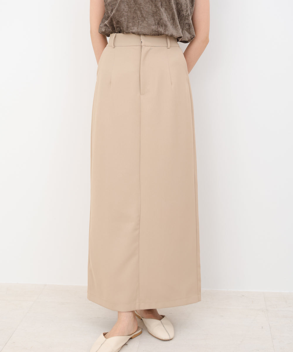 ツイルタイトロングスカート