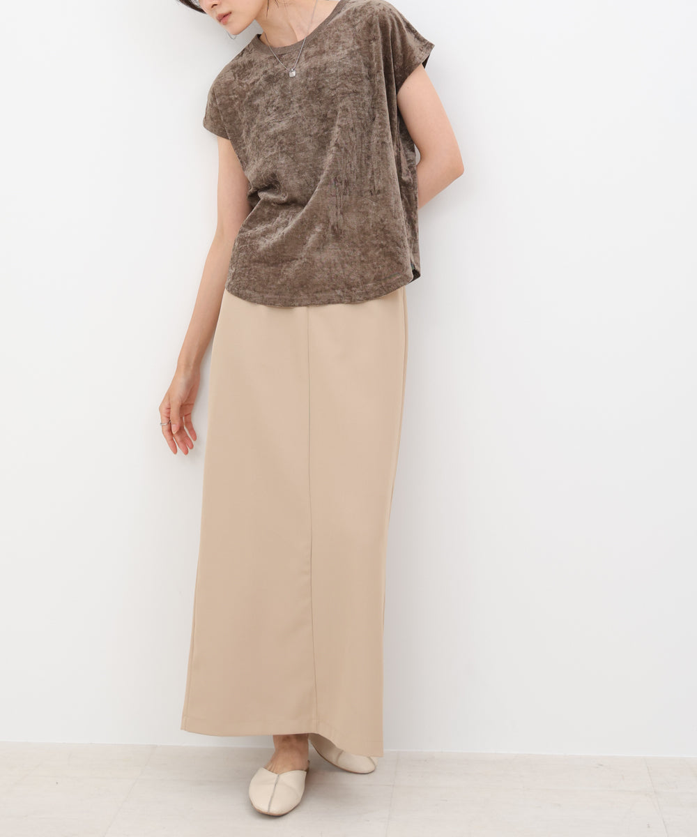 ツイルタイトロングスカート