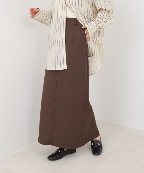ツイルタイトロングスカート
