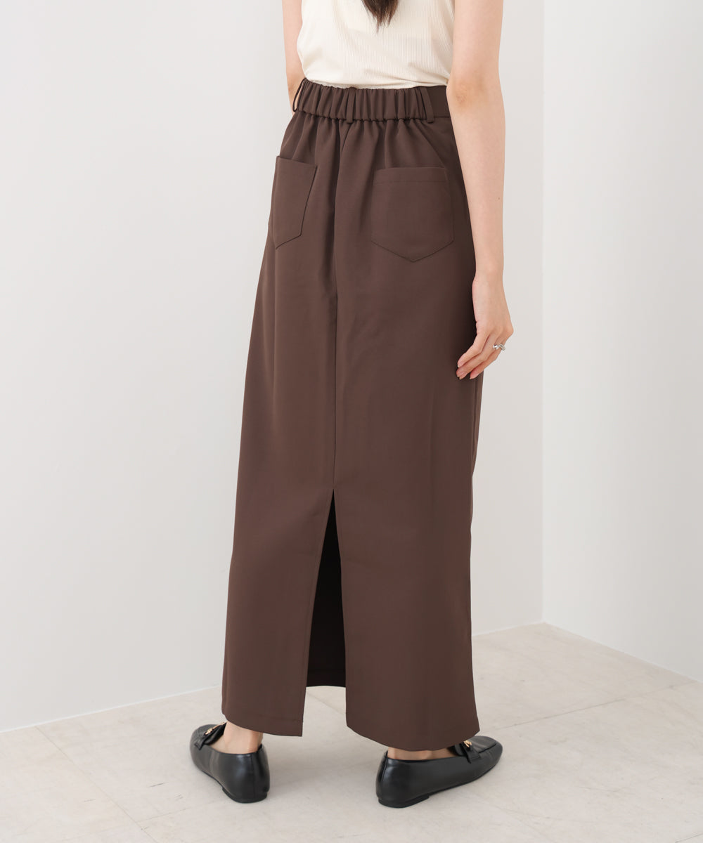 ツイルタイトロングスカート