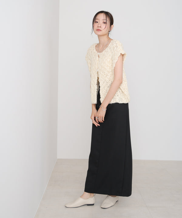 ツイルタイトロングスカート