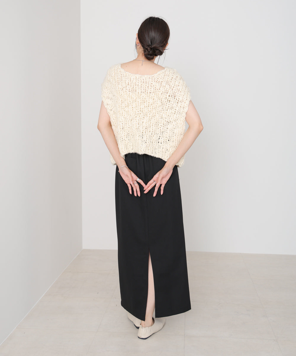 ツイルタイトロングスカート