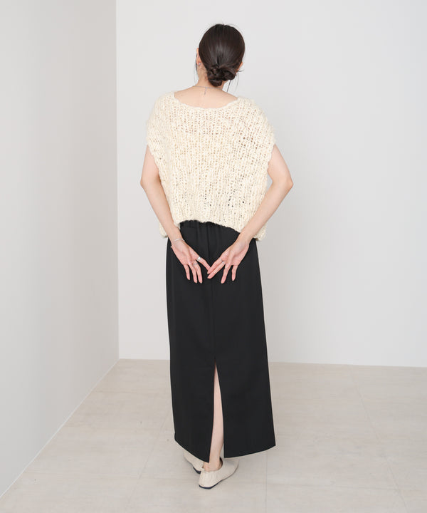 ツイルタイトロングスカート