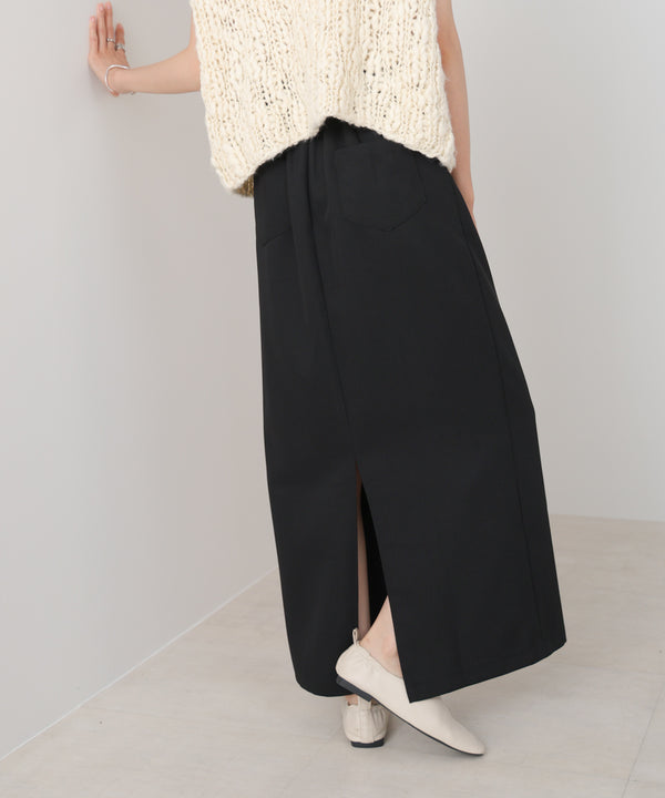 ツイルタイトロングスカート