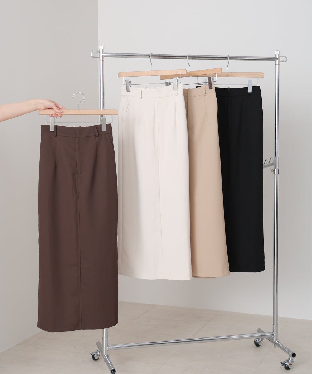 ツイルタイトロングスカート