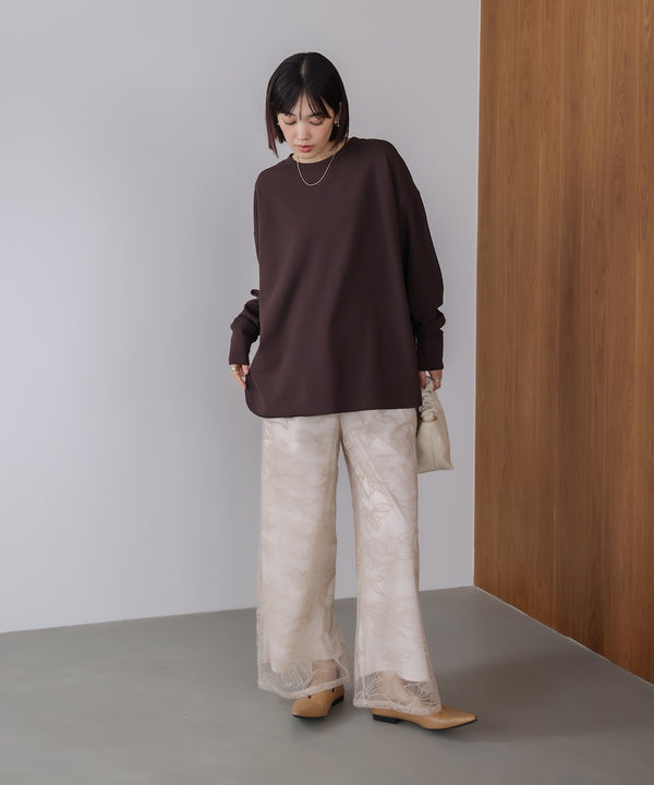 カットジョーゼットプルーバー［9/18発送予定］