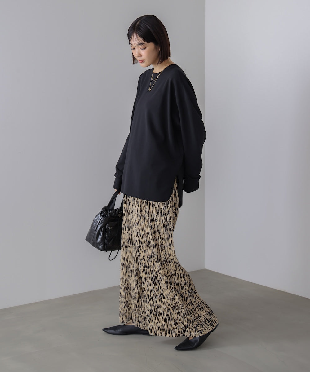 カットジョーゼットプルーバー［9/18発送予定］