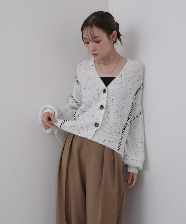 チョコチップショートカーディガン