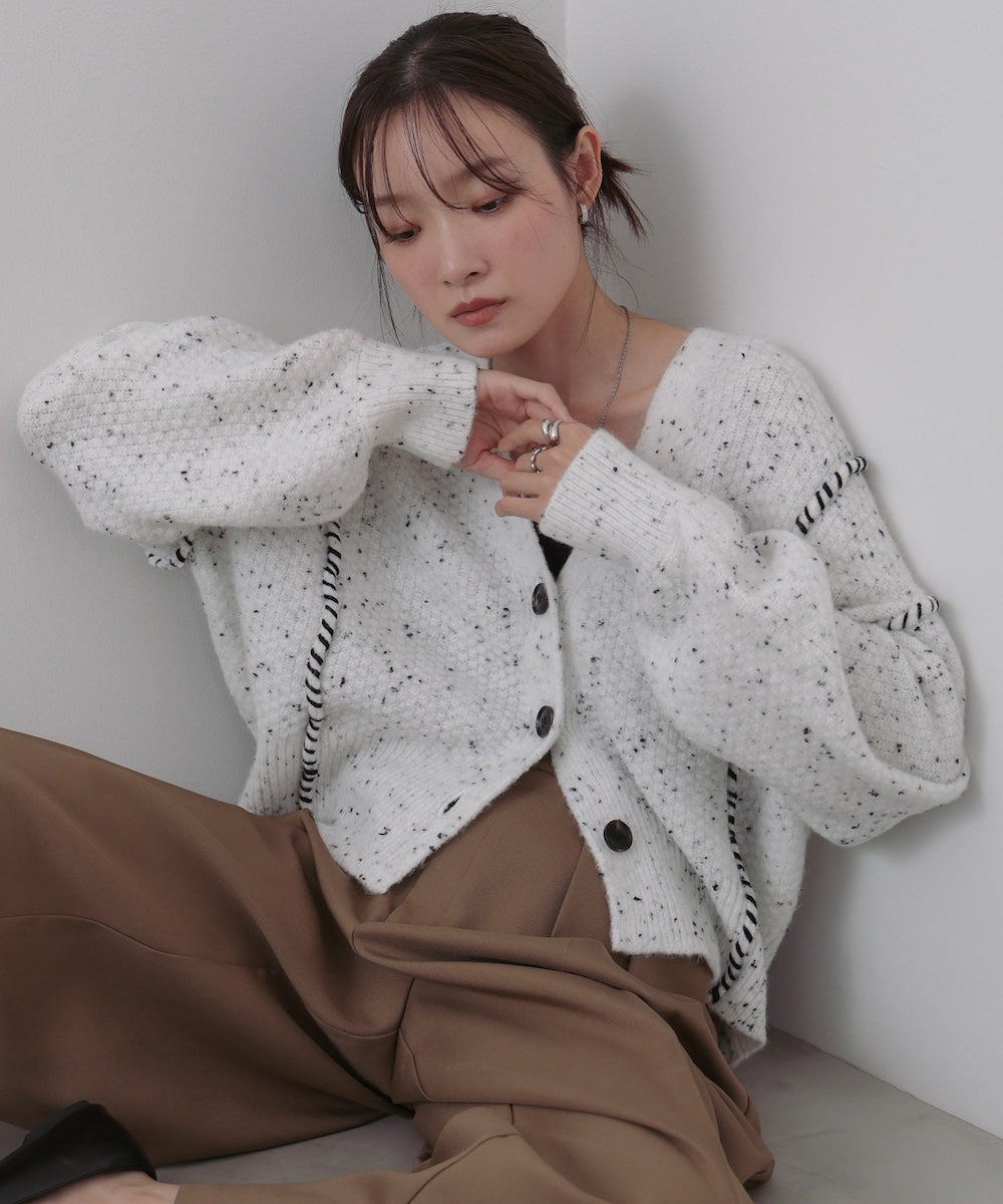 チョコチップショートカーディガン