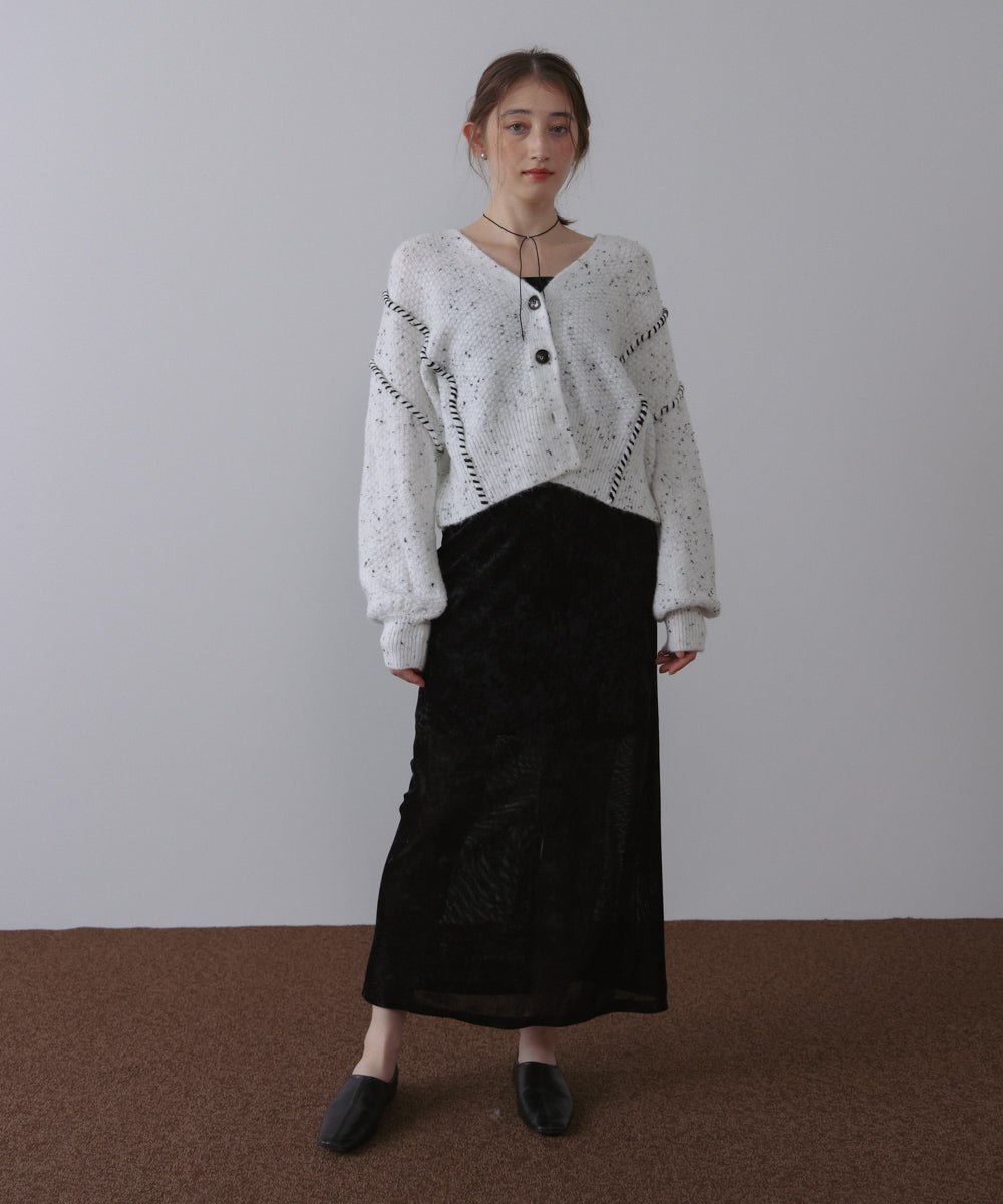 チョコチップショートカーディガン