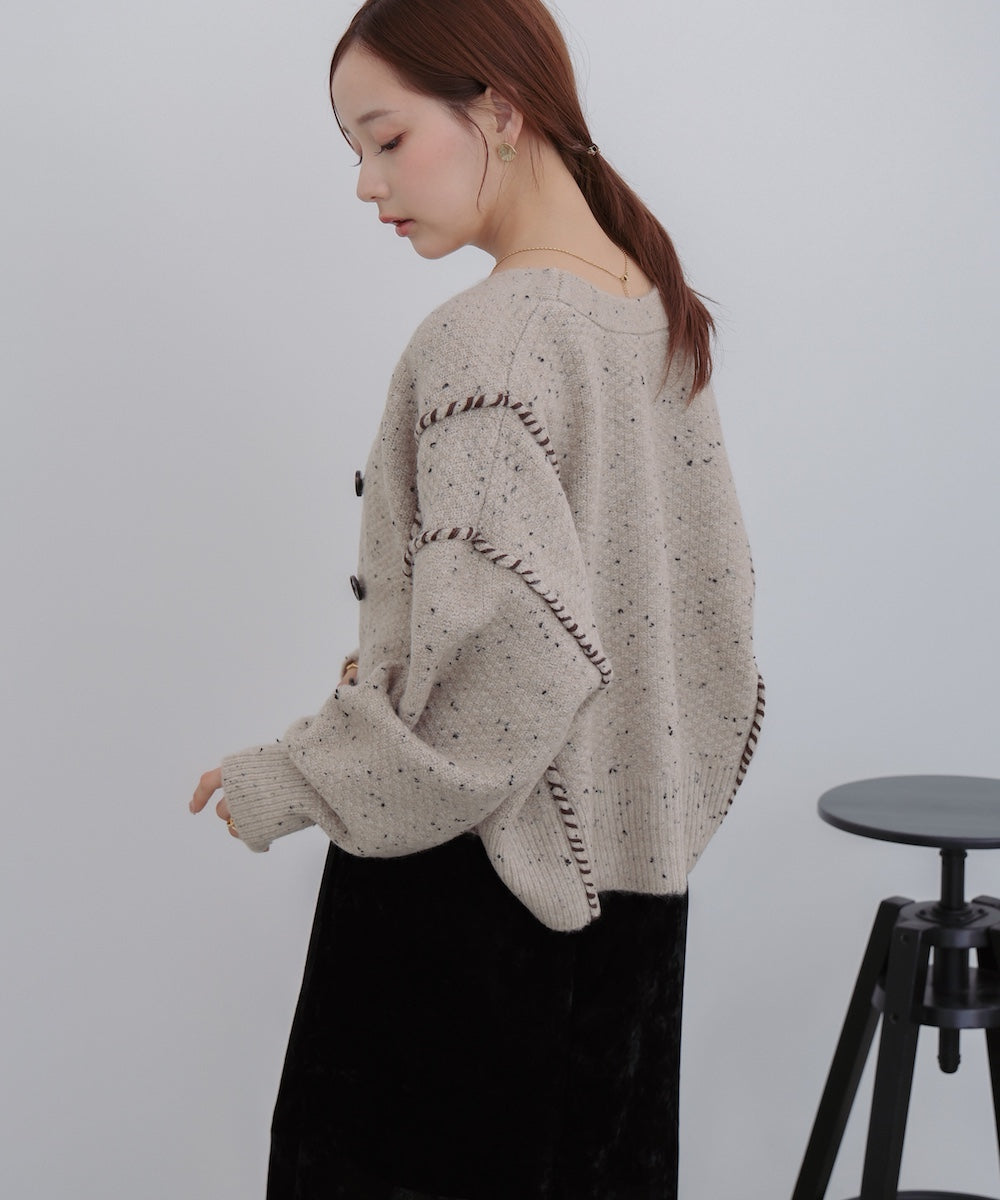 チョコチップショートカーディガン