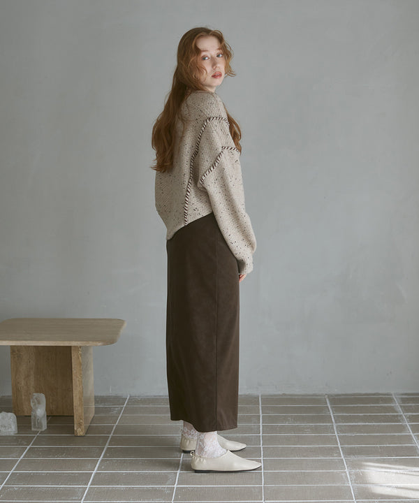 チョコチップショートカーディガン