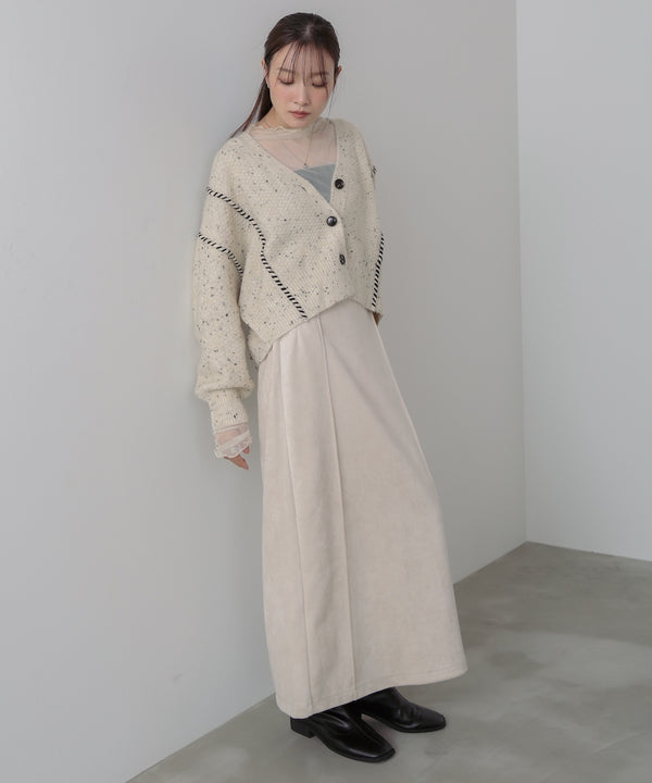 チョコチップショートカーディガン