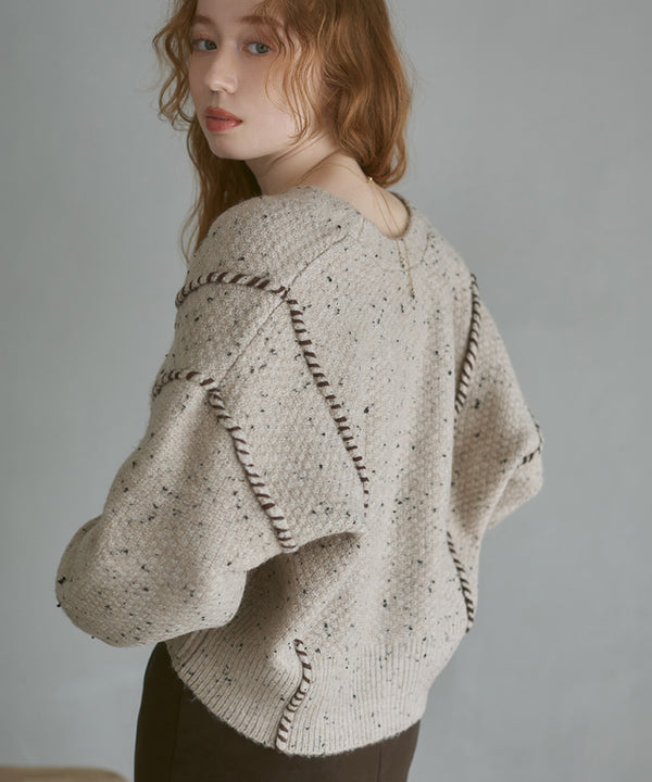 チョコチップショートカーディガン