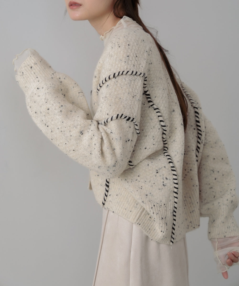 チョコチップショートカーディガン