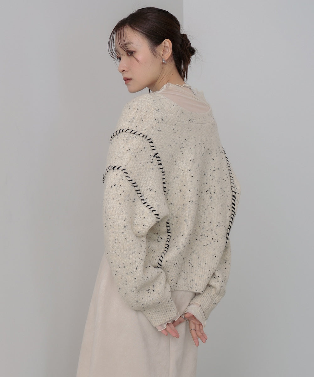 チョコチップショートカーディガン