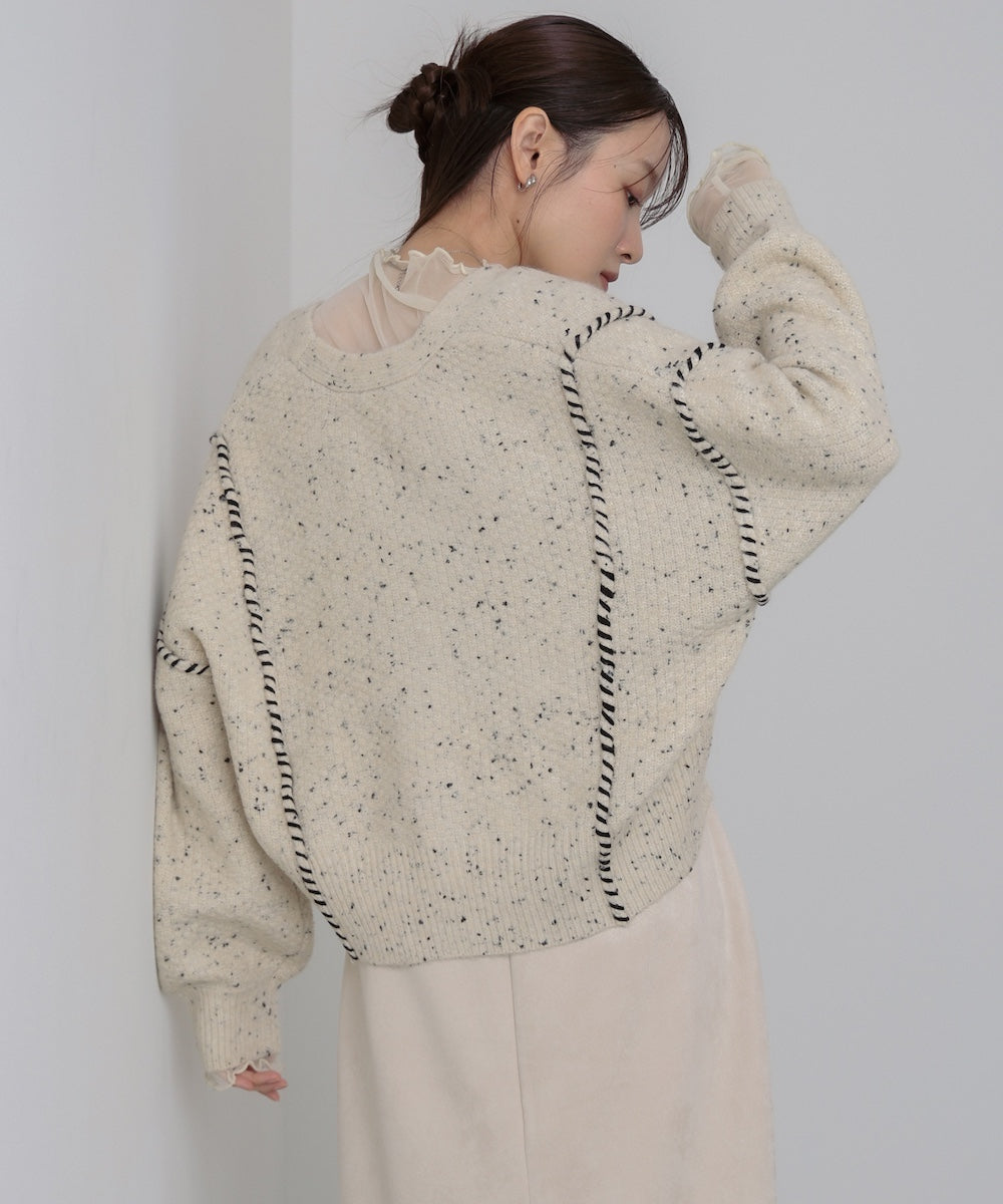 チョコチップショートカーディガン