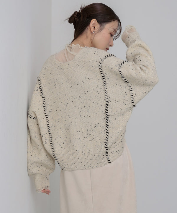 チョコチップショートカーディガン