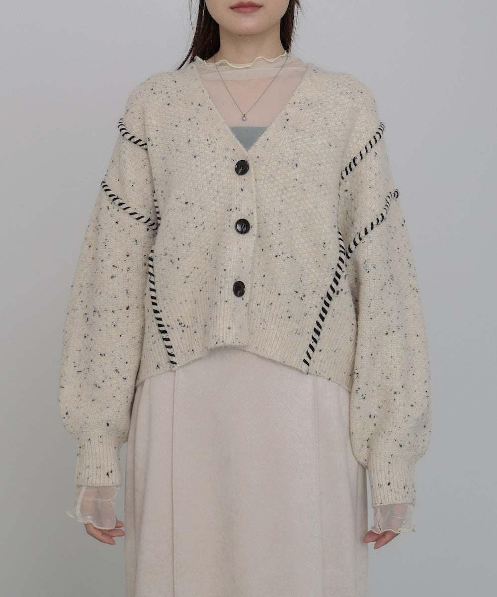 チョコチップショートカーディガン