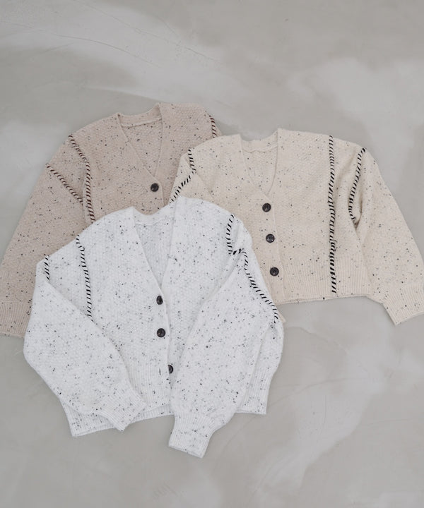 チョコチップショートカーディガン