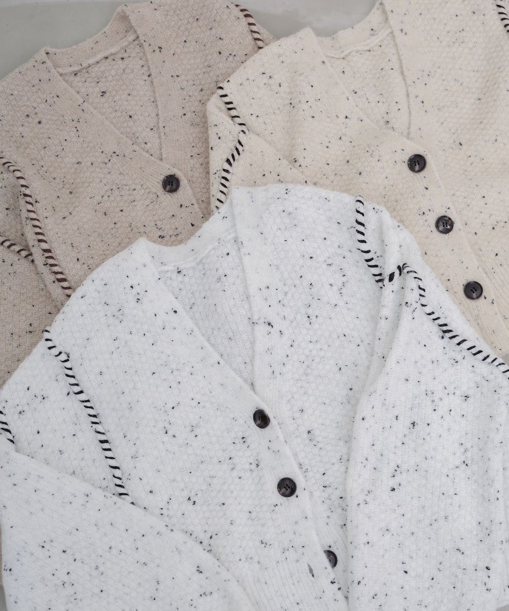 チョコチップショートカーディガン