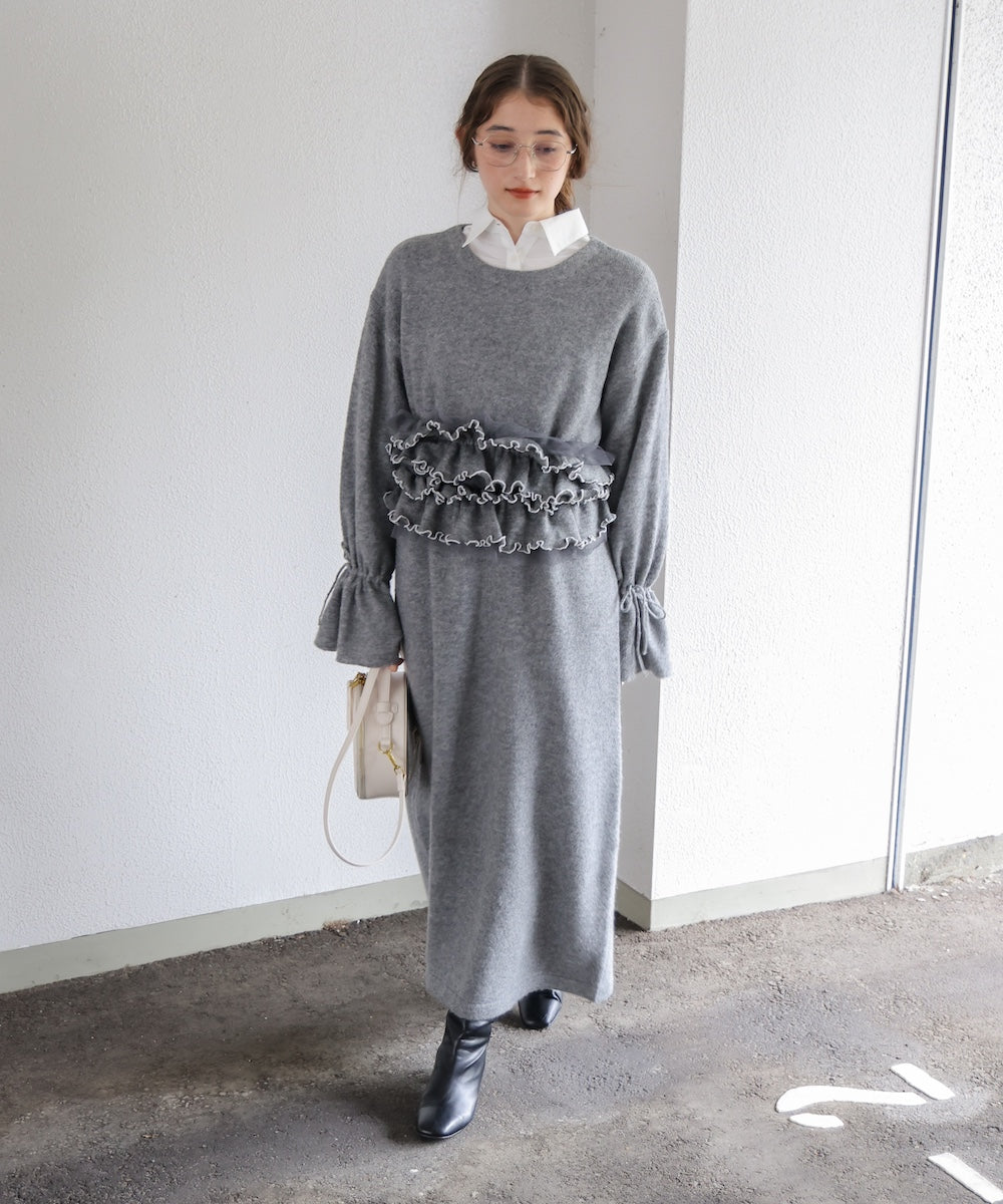 ビスチェセットニットワンピース