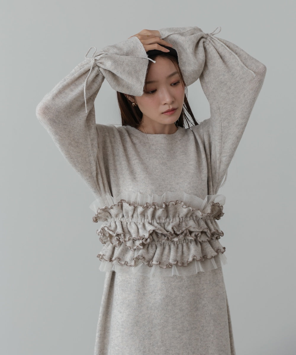 ビスチェセットニットワンピース