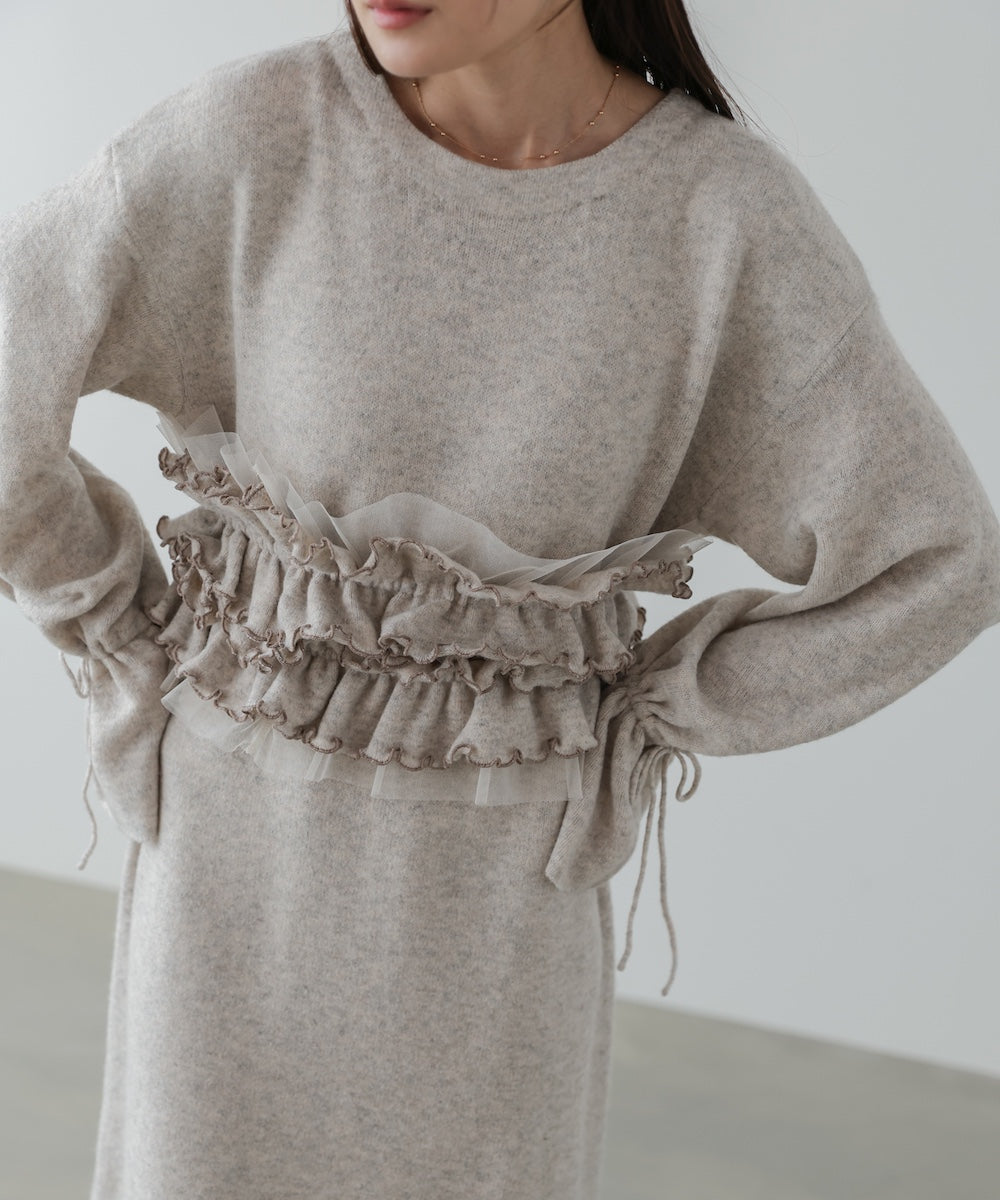 ビスチェセットニットワンピース