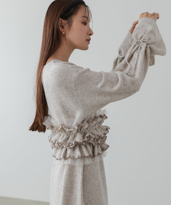 ビスチェセットニットワンピース