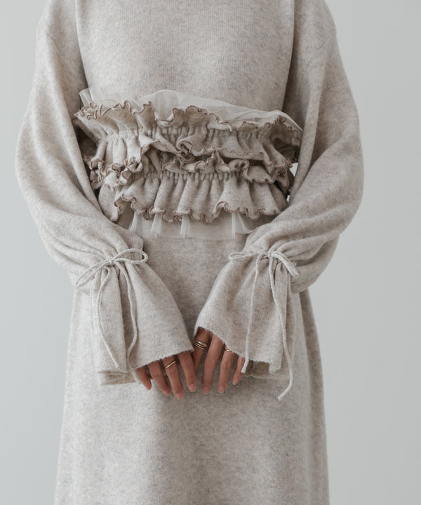 ビスチェセットニットワンピース