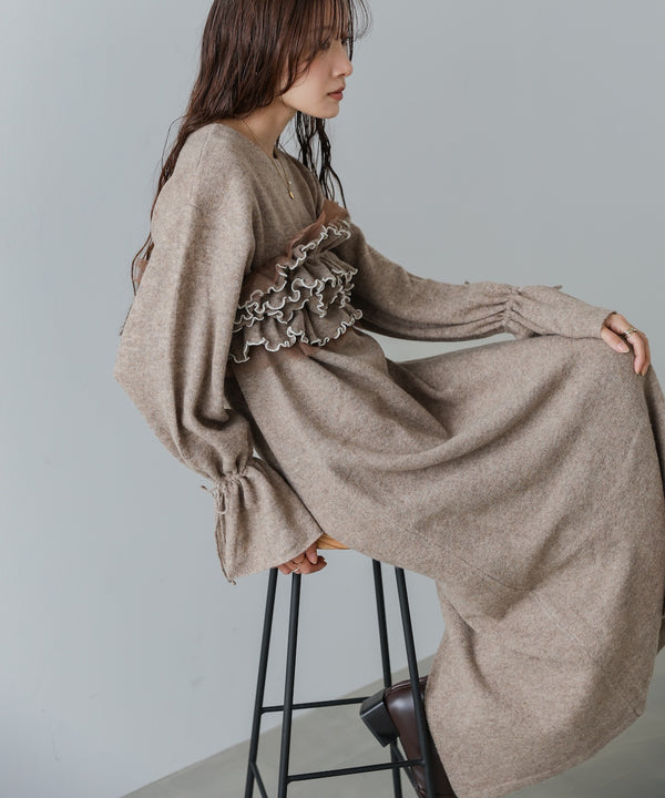 ビスチェセットニットワンピース