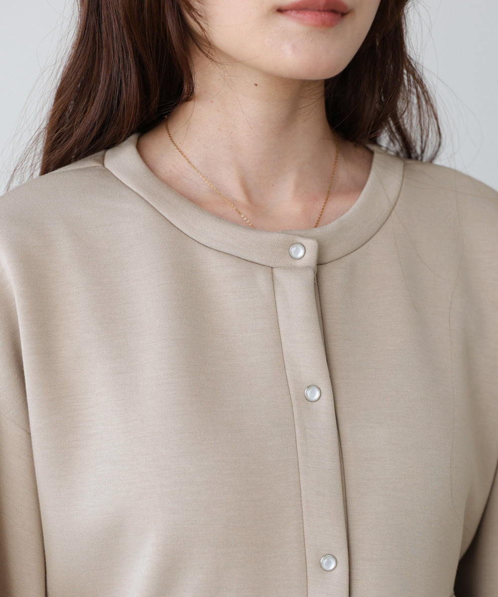 前後２ＷＡＹペプラムオーガンジーポンチトップス