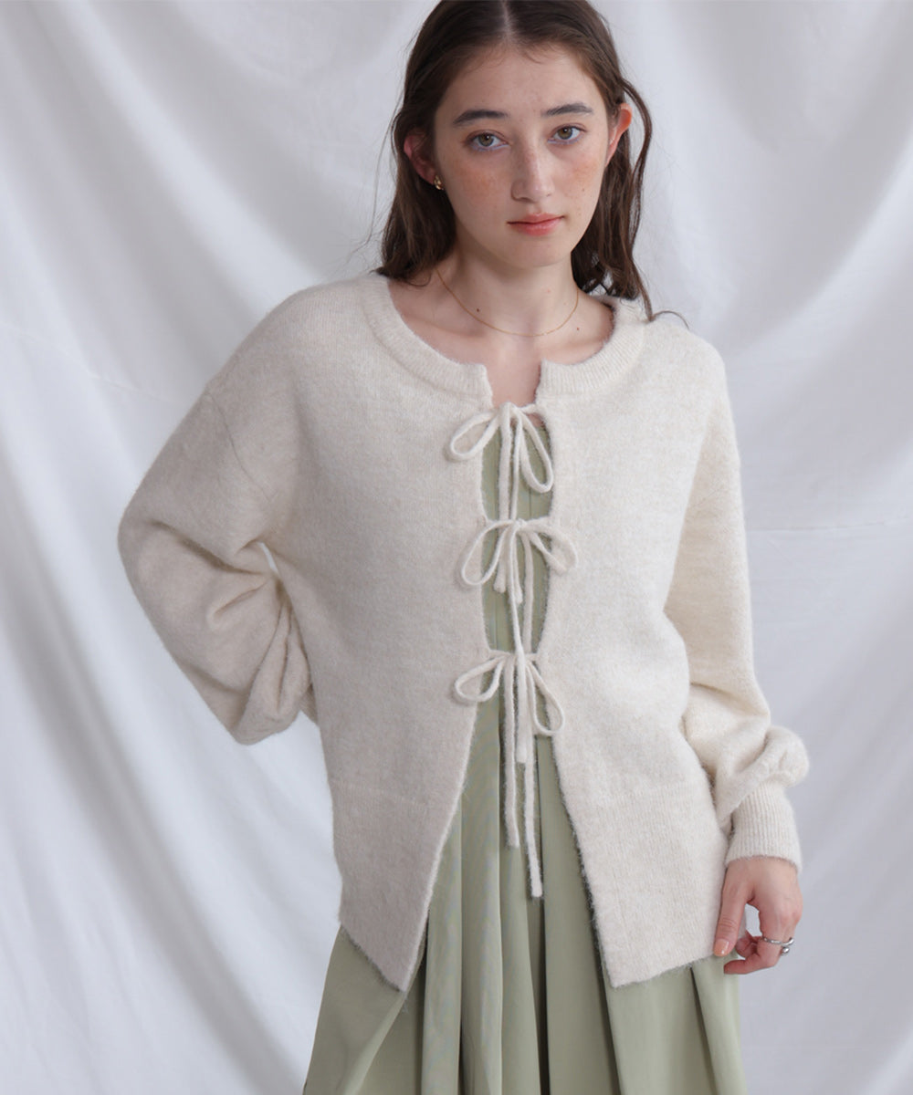 前後２ＷＡＹニットトップス＋タックキャミワンピース