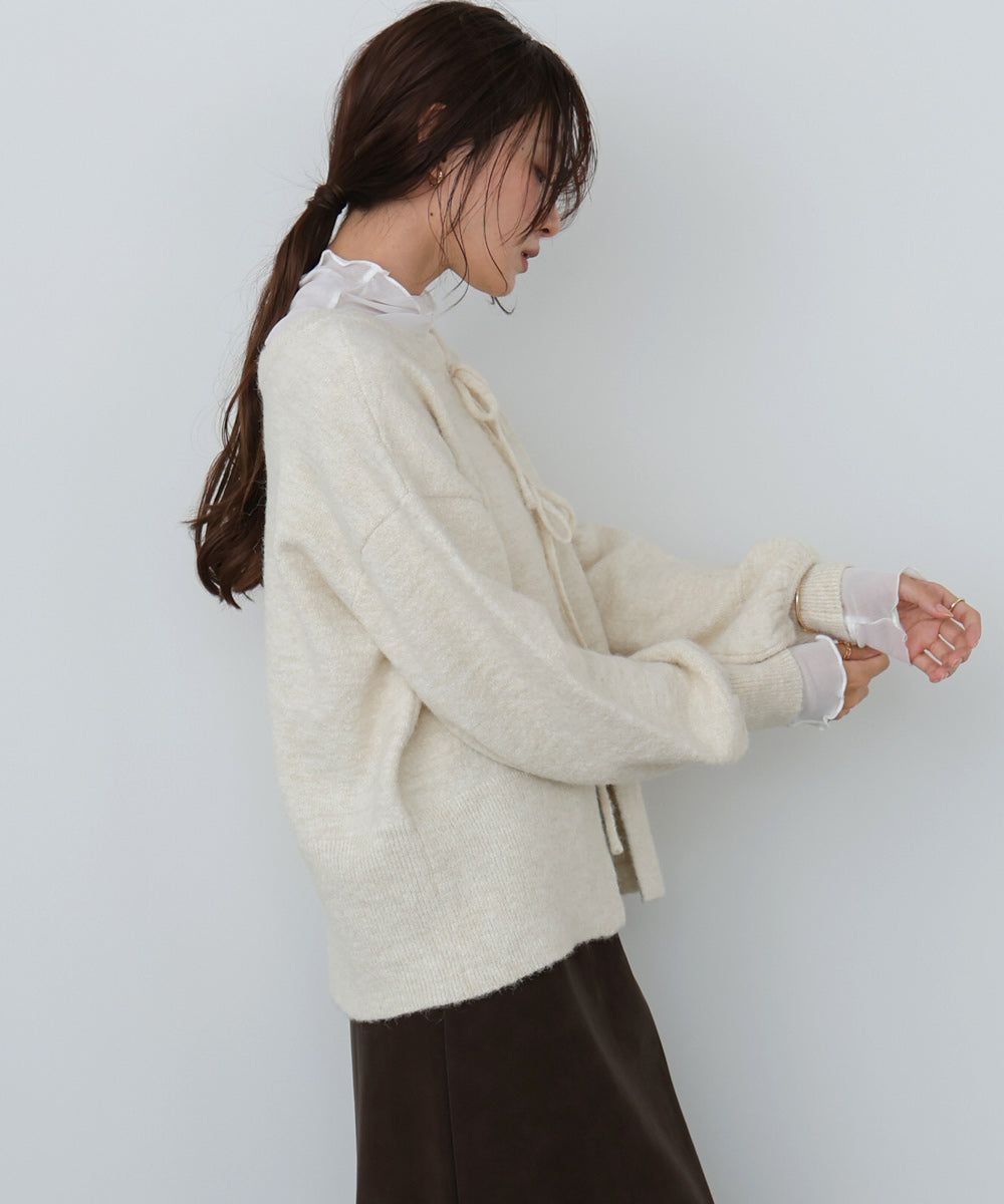 前後２ＷＡＹニットトップス＋タックキャミワンピース