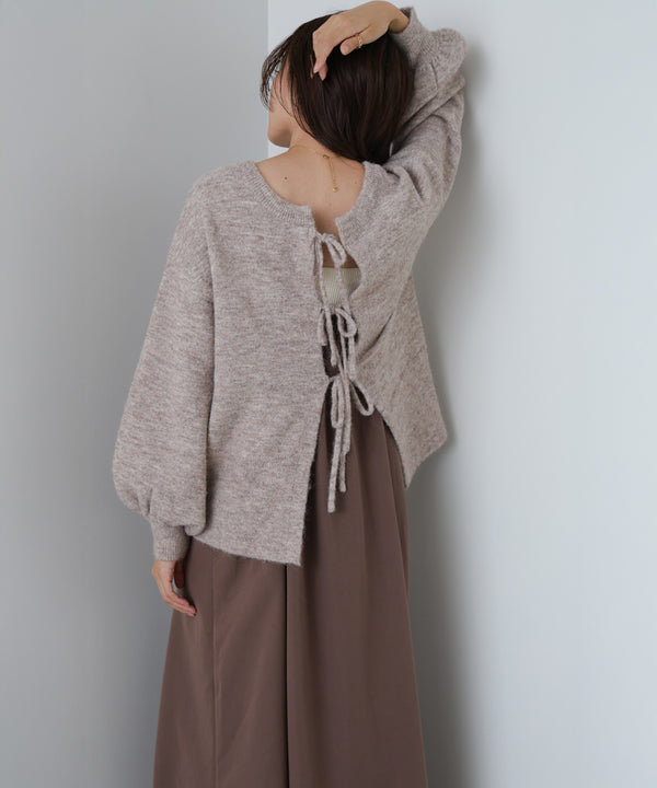 前後２ＷＡＹニットトップス＋タックキャミワンピース