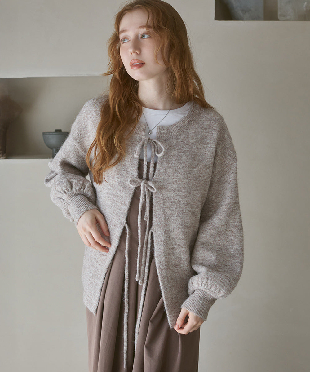 前後２ＷＡＹニットトップス＋タックキャミワンピース