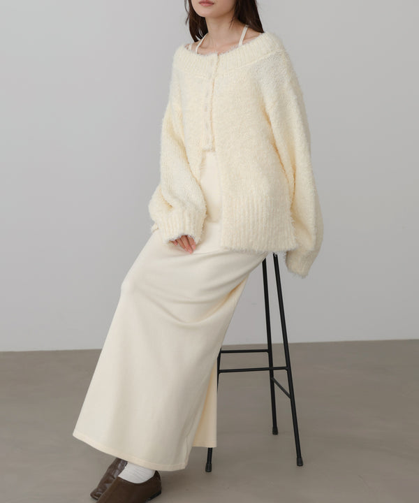 前後２ＷＡＹニットカーディガン＋ニットキャミワンピース