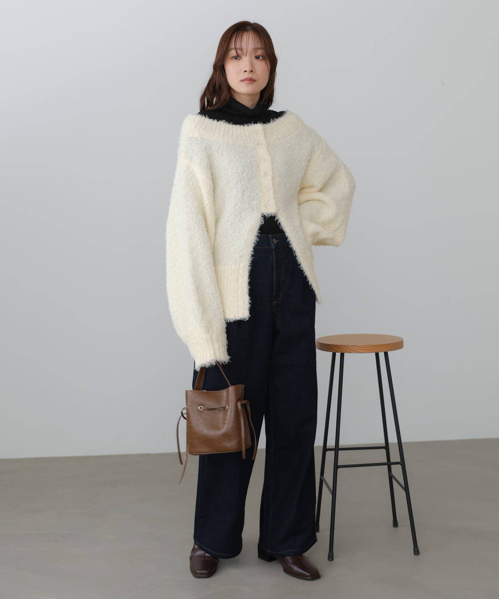 前後２ＷＡＹニットカーディガン＋ニットキャミワンピース