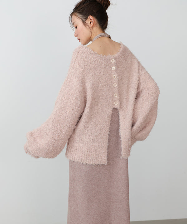 前後２ＷＡＹニットカーディガン＋ニットキャミワンピース