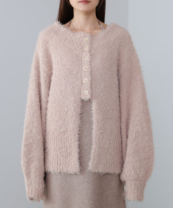 前後２ＷＡＹニットカーディガン＋ニットキャミワンピース