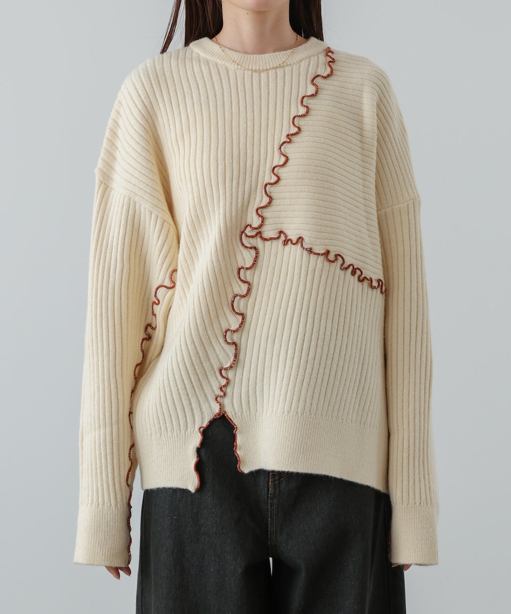 ランダムメロウニットトップス